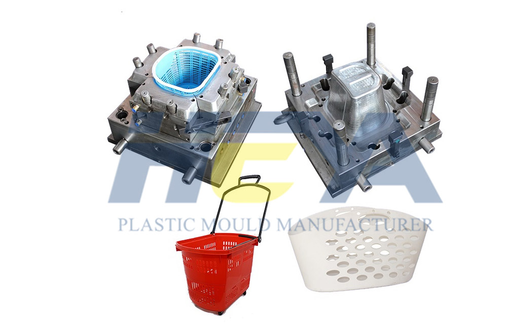 plastic multype shopping basket mould